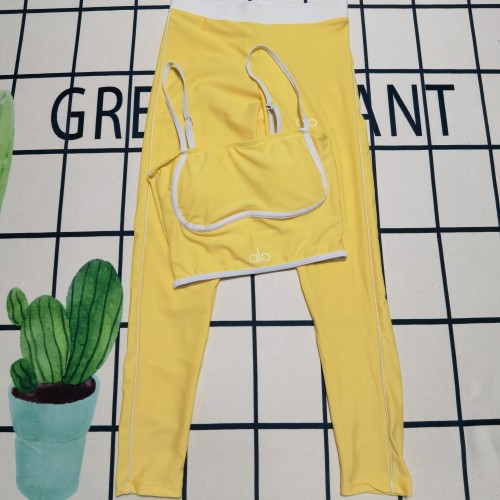 Sexy Tight-fitting Sleeveless Vest Yoga Set