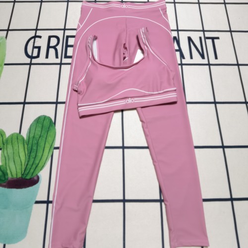 Sexy Tight-fitting Sleeveless Vest Yoga Set