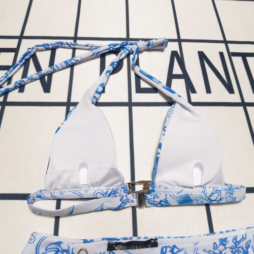 Summber Sexy Backless Haler Two Piece Bikini  Swimwear