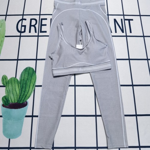 Sexy Tight-fitting Sleeveless Vest Yoga Set