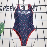 Summer Beachwear Padded Sleeveless Backless One Piece Swimsuits