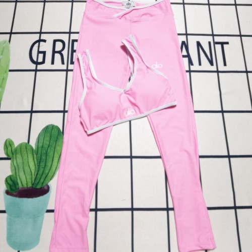 Sexy Tight-fitting Sleeveless Vest Yoga Set