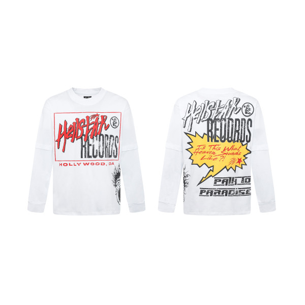 Hellstar Autumn Collection Trendy High-Street Loose Long-Sleeve T-Shirt Unisex