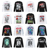 Hellstar Summer Unisex Collection Trendy High-Street Loose Short Sleeve T-Shirt