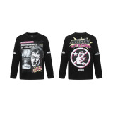 Hellstar Autumn Collection Trendy High-Street Loose Long-Sleeve T-Shirt Unisex