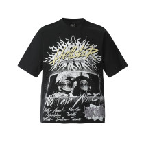 25SS Hot Selling Brand HELLSTAR All-over Vintage T-Shirt Hip Hop Couple 25SS Hot Selling Brand HELLSTAR All-over Vintage T-Shirt Hip Hop Couple