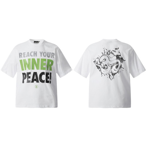 2025 Celebrity Hellstar Series Cotton Unisex Short-Sleeve Printed Crew Neck Tee