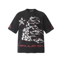 2025 Celebrity Hellstar Series Cotton Unisex Short-Sleeve Printed Crew Neck Tee