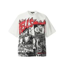 2025 Celebrity Hellstar Series Cotton Unisex Short-Sleeve Printed Crew Neck Tee