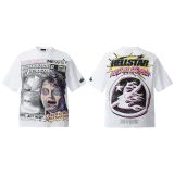 2025 Celebrity Hellstar Series Cotton Unisex Short-Sleeve Printed Crew Neck Tee