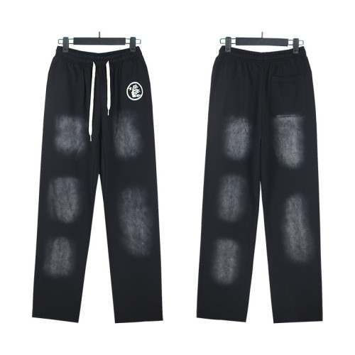 25SS Hellstar Distressed Washed Sweatpants