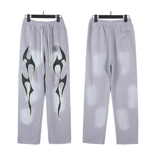 25SS Hellstar Distressed Washed Sweatpants