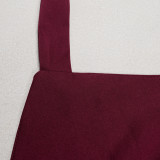 Casual Commuter Wrap Dress with Belted Waist