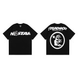 Streetwear Brands Printed Side-profile Goddess Loose Short Sleeve T-shirt
