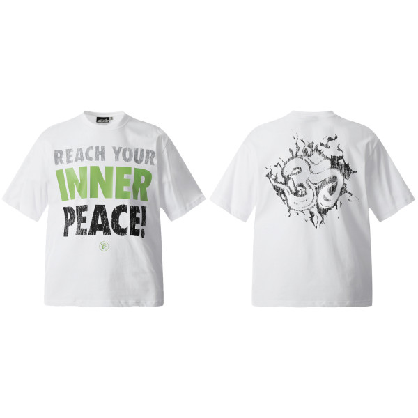 HELLSTAR Kanye Retro Cotton Printing Dyeing Short Sleeve Tee