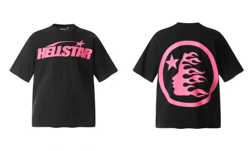 HELLSTAR Kanye Retro Cotton Printing Dyeing Short Sleeve Tee