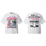 HELLSTAR Kanye Retro Cotton Printing Dyeing Short Sleeve Tee