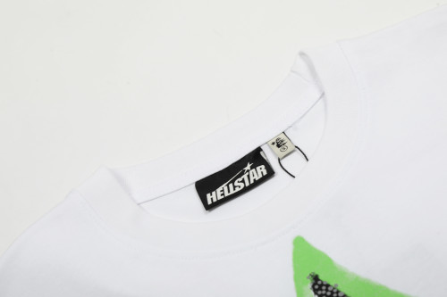 HELLSTAR Kanye Retro Cotton Printing Dyeing Short Sleeve Tee