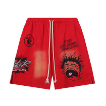 Hellstar Studios Shorts High-street Hip-hop Unisex Athletic Shorts