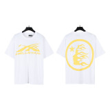 Hellstar Streetwear Brand Cotton Unisex Loose Short Sleeve Crew Neck T-shirts