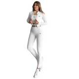 Casual Embroidered Sports Running Yoga Outfit Three Piece Set