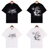 Hellstar Streetwear Brand Cotton Unisex Short Sleeve O Neck T-shirts