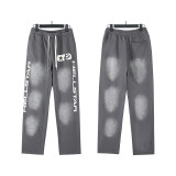 Hellstar Ink Splatter Washed Distressed Terry Unisex Long Pant