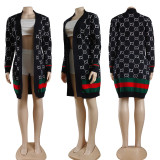 Elegant Knitted Cardigan Sweater