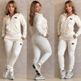 Casual Sports Jacquard Gold Label Casual Jacquard Long-Sleeve Trousers Set