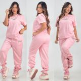 Casual Sports Gold Label Casual Jacquard Short Sleeve Trousers Set