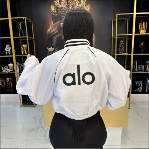 Casual Stand-up Collar Letter Print Baseball Jacket