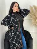 Knitted Cardigan Long Cape Coat
