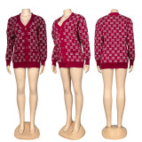 Women Simple Single-breasted Sweater