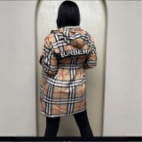 Casual Long Zip-up Jacket Trench Double-layered Oversized Coat
