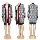 Knitted Elegant Cardigan Sweater Cape