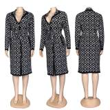 Autumn/Winter Long Knitted Sweater Coat