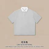 Sorona Cool T-shirt Polo Casual Money Style Short sleeved T-shirt Men's Color blocked T-shirt