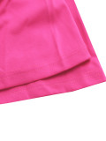 Fashion collar short sleeved high waisted wide leg pants fashion set
