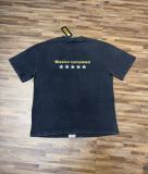 Godspeed Cross border American Rock Street Washed Vintage Style Short Sleeve T (Digital Print) Fabric: 32 count combed double yarn weighing 250 grams