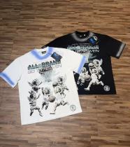 Hellstar, the star of hell Cross border European and American street fashion brand pure cotton T-shirt Fabric: 32 count 250g washed combed double yarn pure cotton