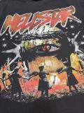 Hellstar, the star of hell Cross border European and American street fashion brand pure cotton T-shirt Fabric: 32 count 250g washed combed double yarn pure cotton