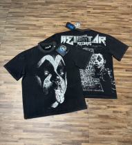 Hellstar, the star of hell Cross border European and American street fashion brand pure cotton T-shirt Fabric: 32 count 250g washed combed double yarn pure cotton