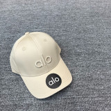 ALO Baseball Cap Women's Hardtop Outdoor 3D Embroidered Sun Cap Sports Duckbill Cap