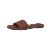 Women's Flat Slide Sandals 2026 New Arrivals Summer Lightweight Slides