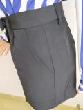 Spring and summer casual workwear shorts, high waist slimming versatile three quarter pants