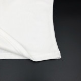 Fashion Pit Bar Machine Eye Strap Double Layer Skirt Set Two Piece Set