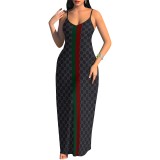 Digital printed camisole dress