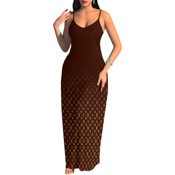 Digital printed camisole dress