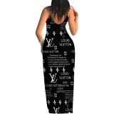 Digital printed camisole dress