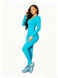 Autumn and Winter Tight Elastic Yoga Clothing Home Leisure Sports Set